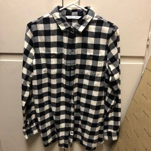 Men’s (unisex) Woolrich flannel button shirt